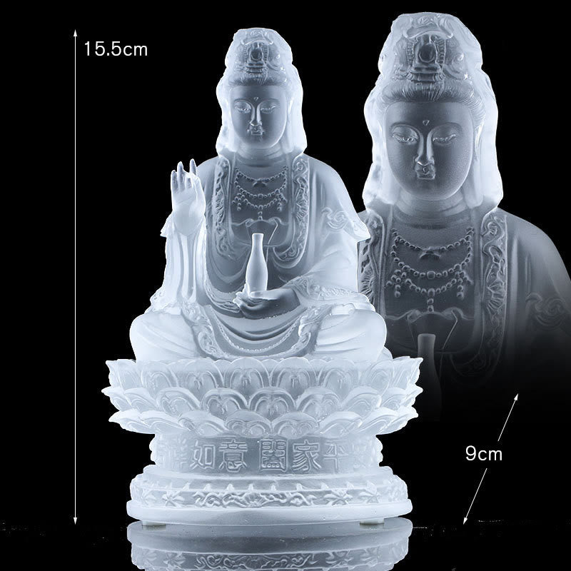 Guanyin Buddha Jade Buddha Healing Stone Handmade Buddha Garden figurines Kwan Yin Buddha Stone Buddha Yoga Home Decoration shops