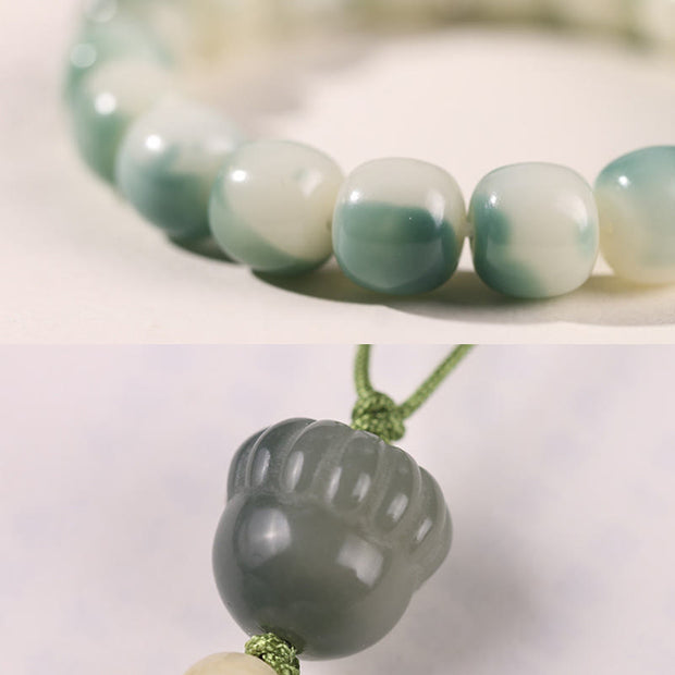 Buddha Stones Gradient Bodhi Seed Nine Tailed Fox Cat Paw Claw Pine Cone Peace Bracelet (Extra 40% Off | USE CODE: FS40) - image 16