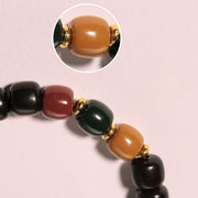 Buddha Stones Ebony Wood Rosewood Peace Balance Bracelet Bracelet BS 5