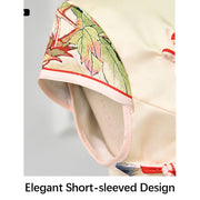 Buddha Stones Peony Flower Print Cheongsam Dress Women's Qipao (Extra 30% Off | USE CODE: FS30) - image 5