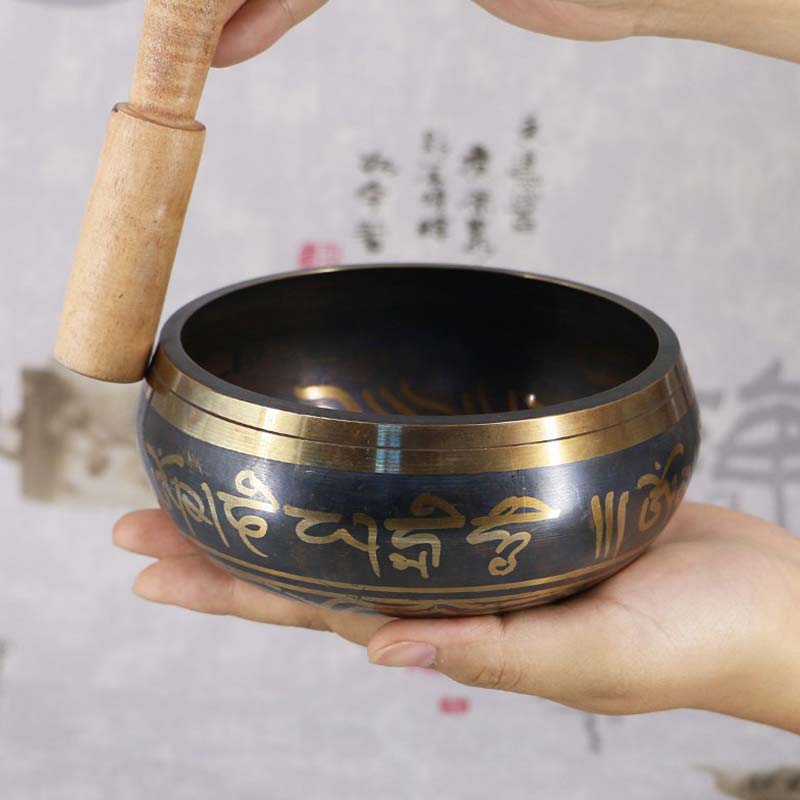 Bundle Buddha and Double vajra Tibetan Singing bowl cheapest Set for Yoga, Meditation and Mindfulness !!