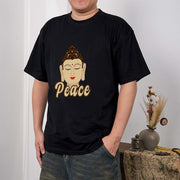 Buddha Stones Peace Buddha Tee T-shirt T-Shirts BS 4