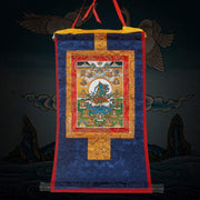 Buddha Stones Tibetan Framed Thangka Blessing Protection Decoration (Extra 30% Off | USE CODE: FS30) - image 5