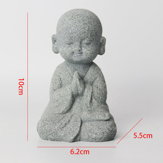 Buddha Stones Meditation Prayer Buddha Statue Compassion Home Decoration Decorations BS 6.2*5.5*10cm