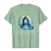 Buddha Stones Sanskrit Mahadev Comes To Your Aid Tee T-shirt T-Shirts BS PaleGreen 2XL