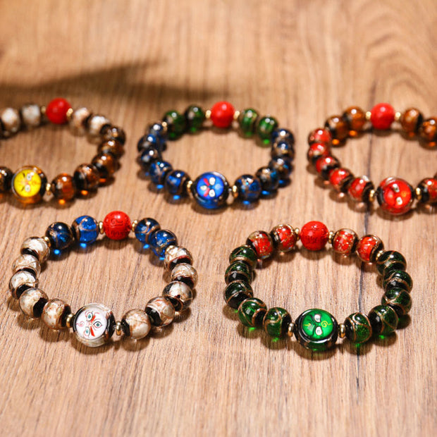 Buddha Stones Tibetan Five God of Wealth Thangka Liuli Glass Bead Chinese Zodiac Protection Bracelet (Extra 35% Off | USE CODE: FS35) - image 25