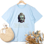 Buddha Stones How People Treat You Is Their Karma Buddha Tee T-shirt T-Shirts BS 12