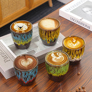 Buddha Stones Kiln Change Ceramic Latte Art Coffee Cappuccino Mug Tea Cup