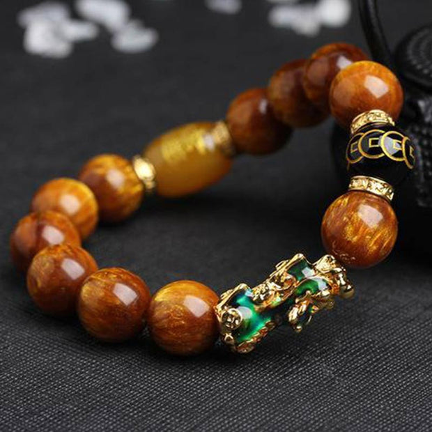 Buddha Stones FengShui Tiger Eye PiXiu Wealth Bracelet (Extra 35% Off | USE CODE: FS35) - image 1