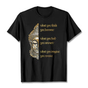 Buddha Stones What You Think Tee T-shirt T-Shirts BS Black 2XL