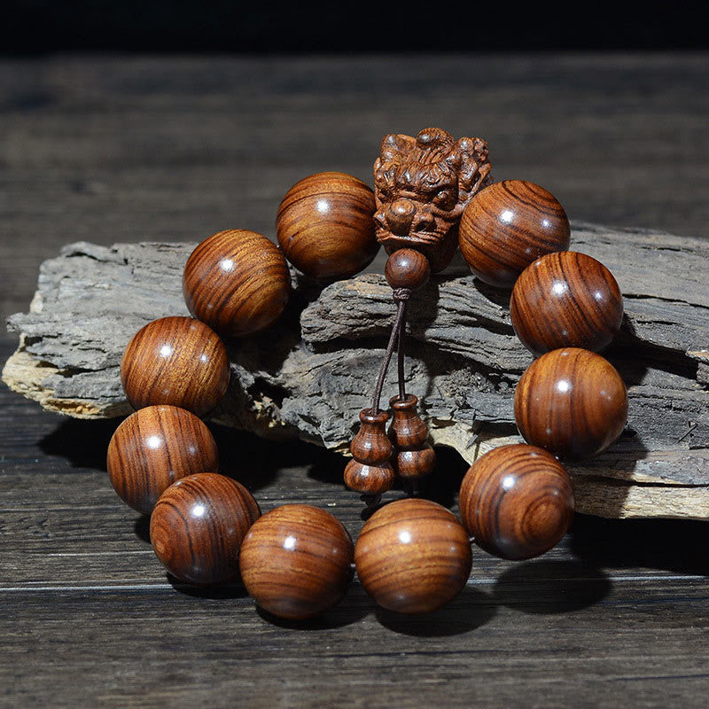 Buddha Stones Rosewood Green Sandalwood Small Leaf Red Sandalwood
