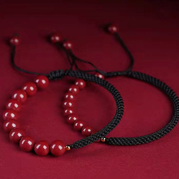 Buddha Stones Natural Cinnabar King Kong Knot Blessing String Bracelet (Extra 35% Off | USE CODE: FS35) - image 20