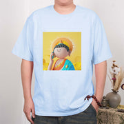 Buddha Stones Buddha Picks Up The Phone Tee T-shirt T-Shirts BS 17