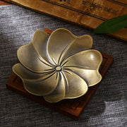 Buddha Stones Lotus Dragon Phoenix Eight Auspicious Symbols Zinc Alloy Incense Stick Holder Healing Incense Burner Decoration (Extra 35% Off | USE CODE: FS35) - Lotus Bronze(Without Incense Hole) - image 13