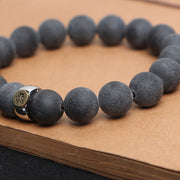 Buddha Stones Chinese Zodiac Natal Buddha Tibetan Cypress Healing Bracelet Bracelet BS 20