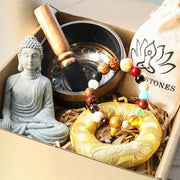 Buddha Stone Tibetan Meditation Peace Gift Bundle Meditation Healing Gift Bundle BS main