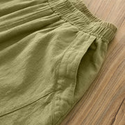Buddha Stones Solid Color Loose Yoga Harem Pants With Pockets Harem Pants BS 35