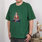 Buddha Stones Sanskrit Heart Sutra Form Is No Other Than Emptiness Tee T-shirt T-Shirts BS 11