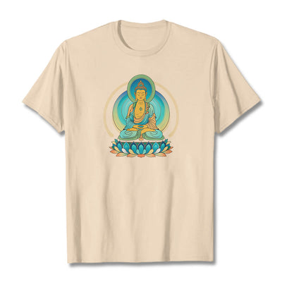Buddha Stones Lotus Buddha Tee T-shirt