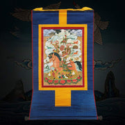 Buddha Stones Tibetan Framed Thangka Blessing Protection Decoration (Extra 30% Off | USE CODE: FS30) - image 7