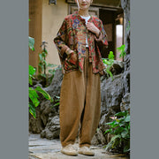 Buddha Stones Solid Color Loose Yoga Harem Pants With Pockets Harem Pants BS 42