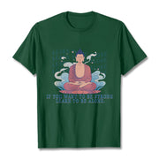 Buddha Stones Learn To Be Alone Tee T-shirt