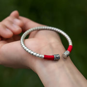 FREE Today: Good Fortune Tibet Om Mani Padme Hum Red String Bracelet Bangle FREE FREE 4