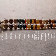 Buddha Stones Tibetan 108 Mala Beads Bodhi Seed Buddha Head Nine Palaces Eight Diagrams OM Wisdom Bracelet 4
