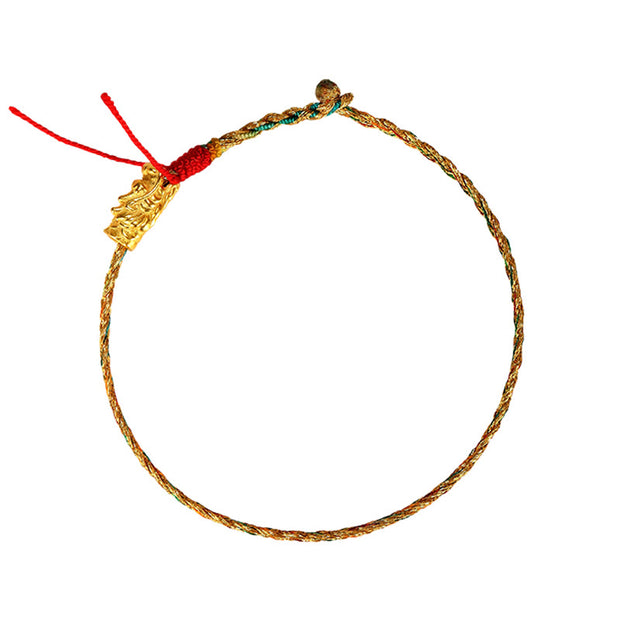 Buddha Stones Year of the Dragon Handmade Colorful Dragon Carved Success Braided Bracelet (Extra 35% Off | USE CODE: FS35) - image 13