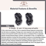 Buddha Stones FengShui Jade PiXiu Harmony Car Pendant Decoration (Extra 30% Off | USE CODE: FS30) - image 14