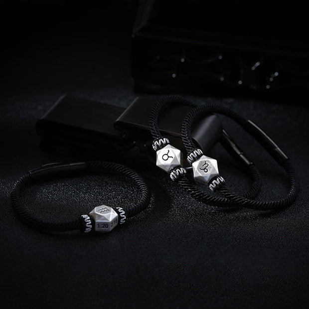 Buddha Stones 999 Sterling Silver 12 Constellations of the Zodiac Protection Handmade String Bracelet (Extra 35% Off | USE CODE: FS35) - image 21