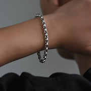 Buddha Stones 925 Sterling Silver Om Mani Padme Hum Carved Design Creativity Metal Bracelet (Extra 30% Off | USE CODE: FS30) - image 13