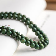 Buddha Stones 108 Mala Beads Green Sandalwood Boxwood Lotus Positive Bracelet (Extra 35% Off | USE CODE: FS35) - image 15