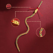 Buddha Stones Year of the Dragon Handmade Colorful Dragon Carved Success Braided Bracelet (Extra 35% Off | USE CODE: FS35) - image 8