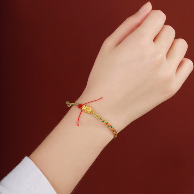 Buddha Stones Year of the Dragon Handmade Colorful Dragon Carved Success Braided Bracelet (Extra 35% Off | USE CODE: FS35) - image 10