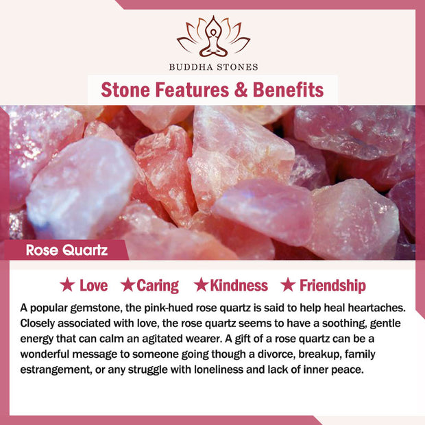 FREE Today: Loving Energy Relationships Rose Quartz Peach Blossom Hetian Jade Fu Character Bracelet