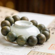 Buddha Stones Tibetan Green Sandalwood Soothing Cure Bracelet (Extra 35% Off | USE CODE: FS35) - image 18