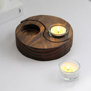Buddha Stones Yin Yang Wood Candle Holder Meditation Rituals Use Items (Extra 35% Off | USE CODE: FS35) - image 17