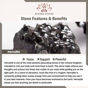 Buddha Stones Various Stones Hematite Turquoise Emperor Stone Powerful Support Bracelet - image 5