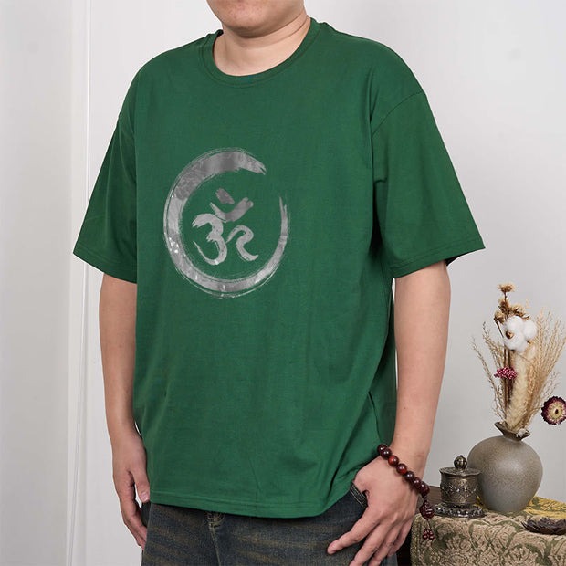 Buddha Stones OM Mantra Sanskrit Tee T-shirt T-Shirts BS 9