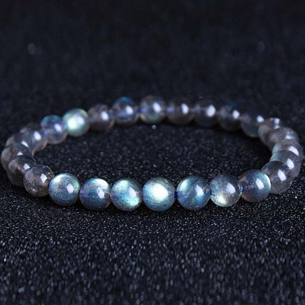 Buddha Stones Natural Moonstone Healing Beads Bracelet Bracelet BS 6