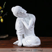 Buddha Stones Tibetan Meditating Buddha Serenity Resin Statue Decoration