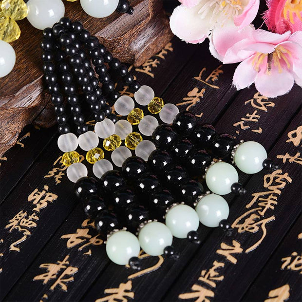 Buddha Stones FengShui Jade PiXiu Harmony Car Pendant Decoration (Extra 30% Off | USE CODE: FS30) - image 8