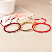 Buddha Stones Tibetan Lucky 3 Combination Sets Red String Bracelet Bracelet BS 1