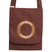 Buddha Stones Lotus Embroidered Spiritual Mind Practice Cotton Shoulder Bag Crossbody Bag - image 4