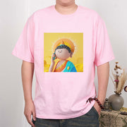 Buddha Stones Buddha Picks Up The Phone Tee T-shirt T-Shirts BS 11