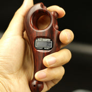 Prayer Digital Buddha Beads Counter For Prayer Meditation Relaxation Active Fingers (Extra 30% Off | USE CODE: FS30) - Rosewood Color - image 1