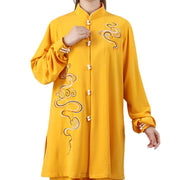 Buddha Stones Auspicious Clouds Embroidery Meditation Prayer Spiritual Zen Tai Chi Qigong Practice Unisex Clothing Set (Extra 30% Off | USE CODE: FS30) - image 16