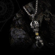 FREE Today: Unyielding Power Tibetan Dorje Vajra Design Necklace Pendant FREE FREE 4