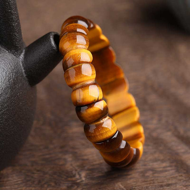 Buddha Stones Natural Tiger Eye Strength Protection Bracelet (Extra 30% Off | USE CODE: FS30) - 17*13mm - image 9